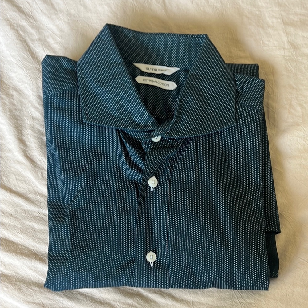 SUIT SUPPLY - NWOT Set of 3 Egyptian Cotton Button Up Shirts - Picture 3 of 6